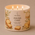 Pound Cake 3-Wick Candle