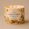 Banana Nut Bread 3-Wick Candle