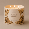 Oatmeal Cookie 3-Wick Candle
