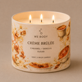 Crème Brûlée 3-Wick Candle